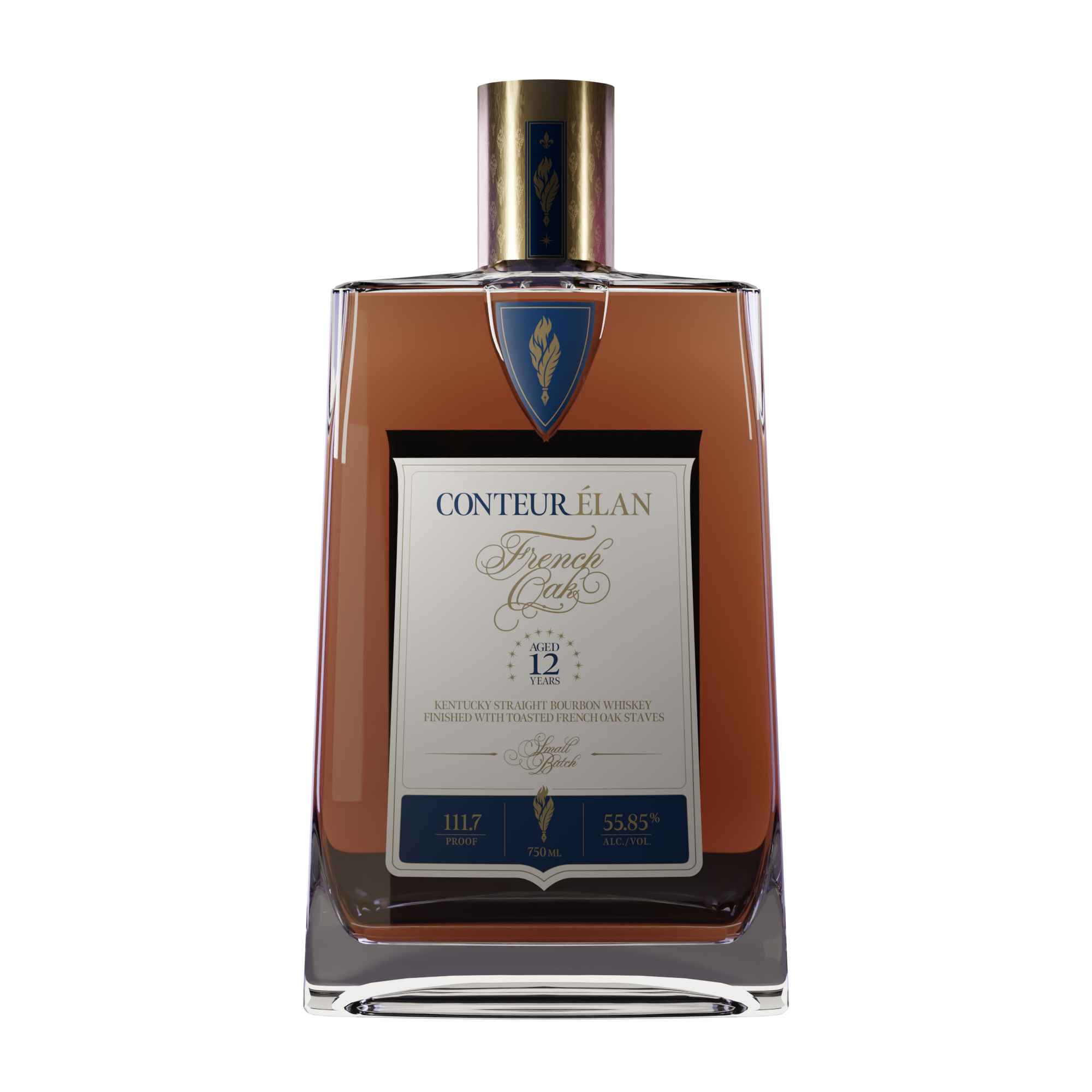 Conteur Élan bourbon bottle